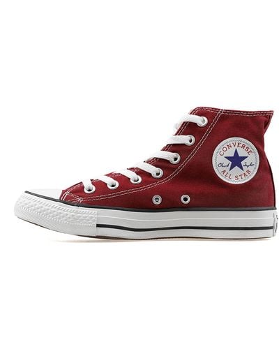 Converse Chucks Red M9621C Red all Star Hi - Rosso