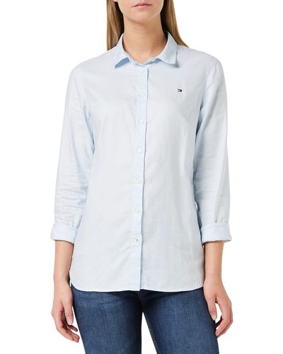 Chemises Tommy Hilfiger pour femme | Réductions en ligne jusqu'à 58 % | Lyst