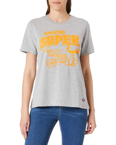 Superdry Workwear Graphic Tee T-Shirt - Gris