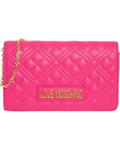 Love Moschino Femme sac bandouli�re fuchsia - Rose