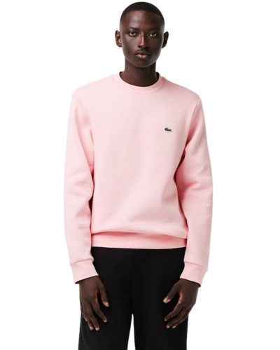 Lacoste Sh9608 Sweatshirts - Roze