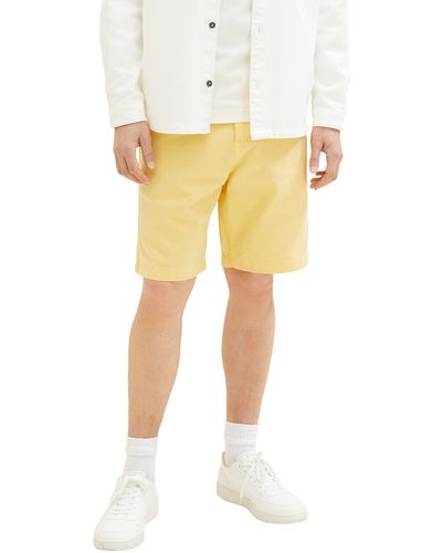 Tom Tailor 1036300 Bermuda Shorts - Gelb
