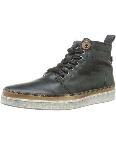 Pepe Jeans S Jeffrey Black Shoes Pfs50382 10 Uk