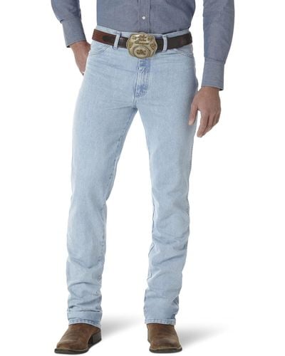 Wrangler Big & Tall Cowboy Cut Slim Fit Jean - Blue