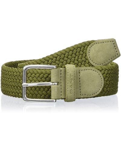 GANT Elastic Braid Belt - Green