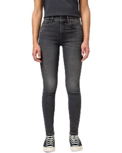 Wrangler High Skinny Jeans - Black