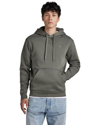G-Star RAW Premium Core Sweater Met Capuchon - Grijs