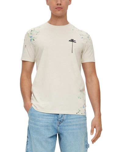 S.oliver T-Shirt Kurzarm - Weiß