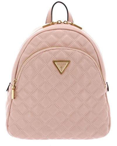 Guess Giully Backpack Apricot Cream - Pink