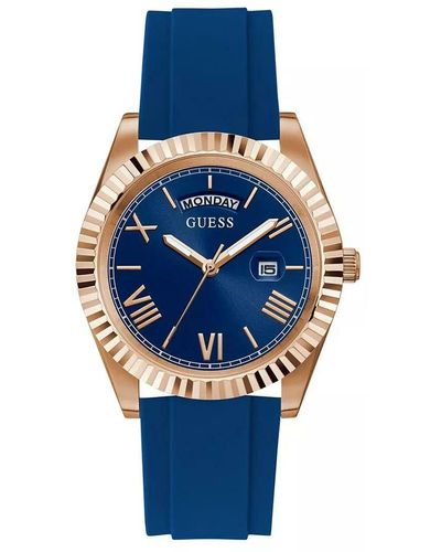 Guess Gw0335g2 S Connoisseur Watch - Blue