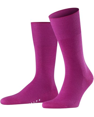 FALKE Airport M So Wool Cotton Plain 1 Pair Socks - Pink