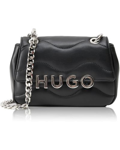 HUGO Lizzie Sm Sh. Bag in Black | Lyst UK