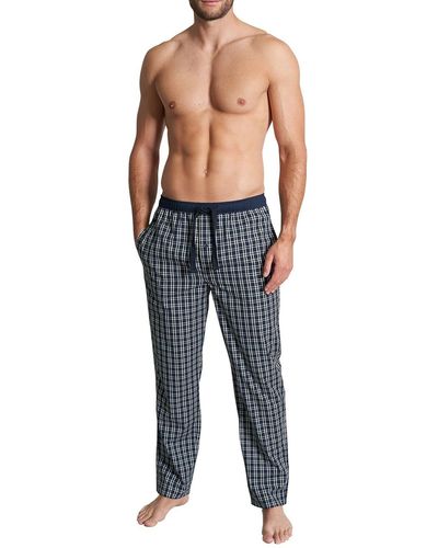 Tom Tailor Lange Schlafhose Loungehose mit Eingriff | Gr. 54 - Blau