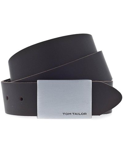 Tom Tailor Ledergürtel mit Koppelschließe - Mehrfarbig