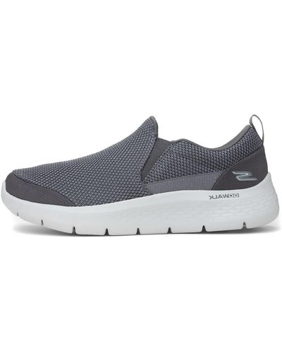 Skechers Gowalk Flex-athletic Slip-on Casual Loafer Walking Shoes With Air Cooled Foam Sneaker - Black