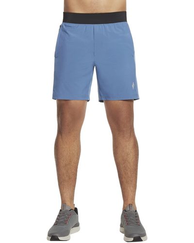 Skechers Gowalk Shorts - Blau