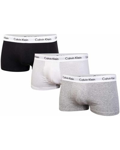 Calvin Klein Boxers en coton - Métallisé