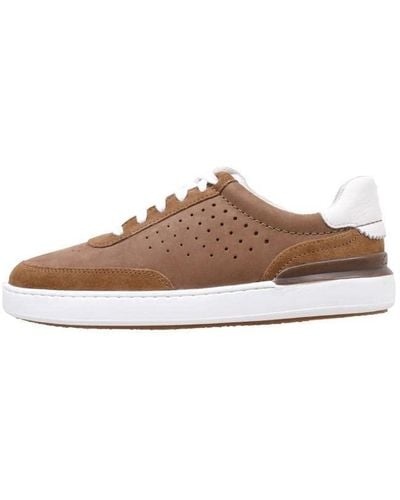 Clarks Nature X One Nubuck Shoes In Navy Standard Fit Size 9.5 in