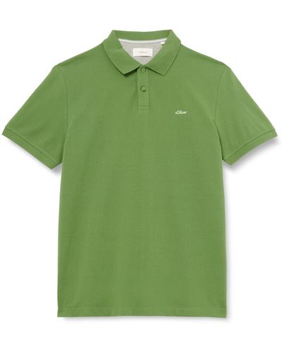 S.oliver 2143941 Poloshirt mit Logo - Grün