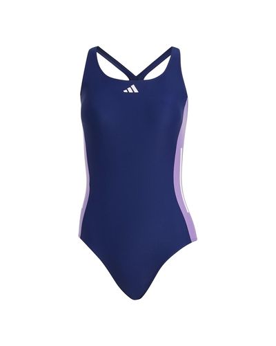 adidas 3s Cb Suit Swimsuit - Blauw