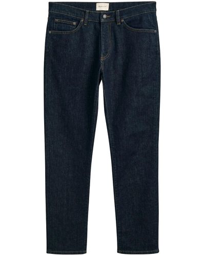 GANT Slim Jeans con vestibilità snella - Blu