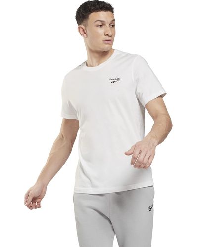 Reebok Identity SMAL Camiseta - Blanco