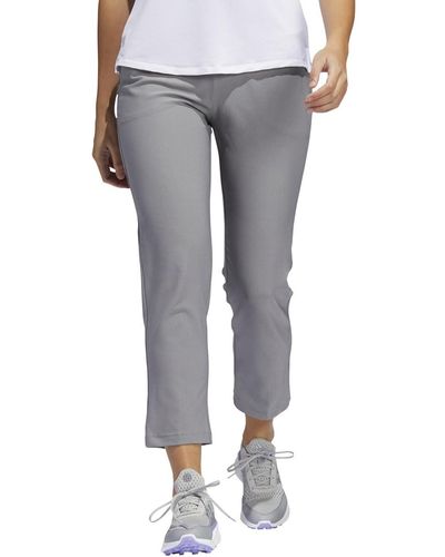 adidas Pull-on Ankle Pants - Gray