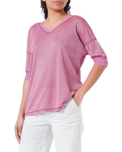 Geox Maglietta W T-Shirt - Rosa