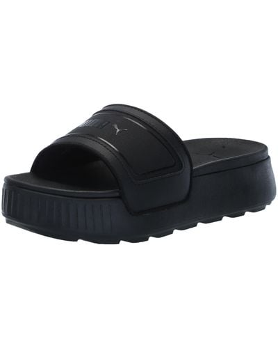 PUMA Karmen Slide Football Boots - Black