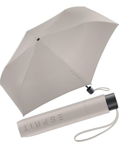 Esprit Mini parapluie de poche Slimline FJ 2022 - Gris