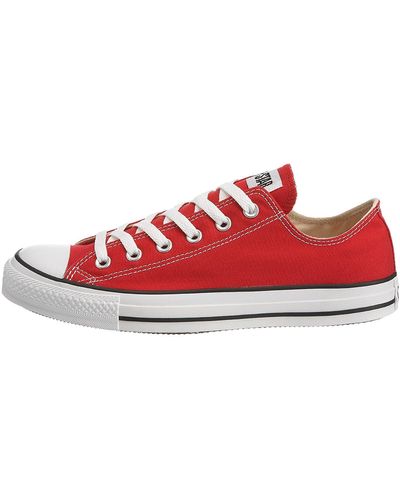 Converse Chuck Taylor All Star Canvas Low Top Sneaker - Rot