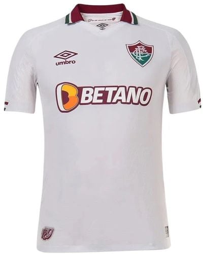 Umbro Fluminense Fc Away Soccer Jersey Football Shirt 2022 - White