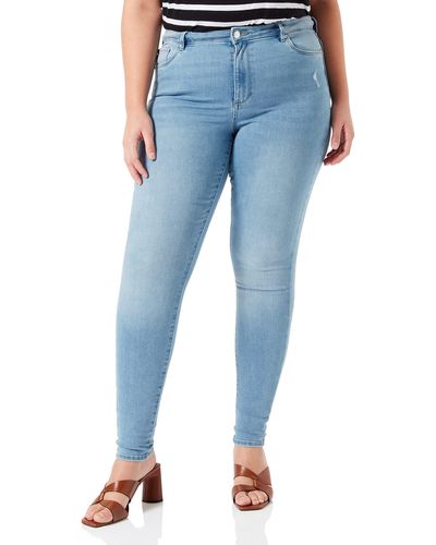 Vero Moda VMSOPHIA HR Skinny J GU3109 GA Noos Jeans - Blu