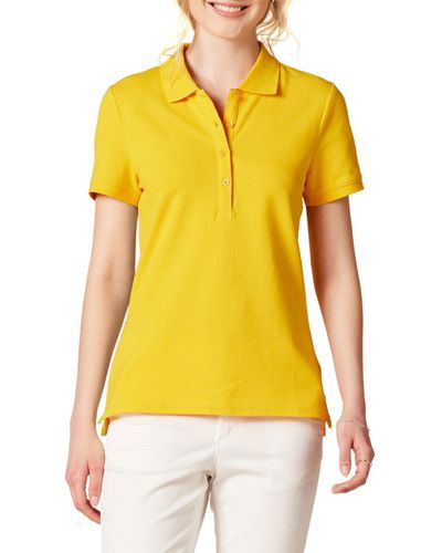 Amazon Essentials Kurzärmeliges Poloshirt - Gelb