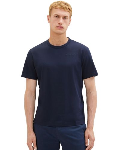 Tom Tailor 1038748 T-Shirt - Blau