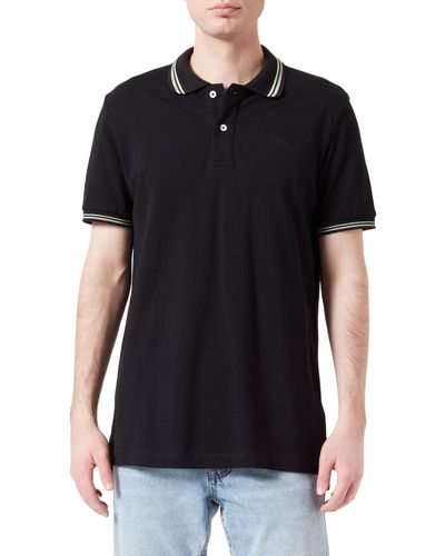 Geox M Polo Fluo Shirt - Black