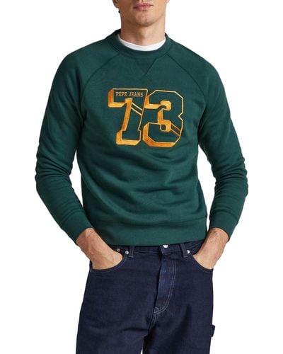 Pepe Jeans Milferd Sweatshirt - Green