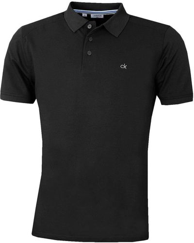 Calvin Klein Poloshirt Voor - Zwart