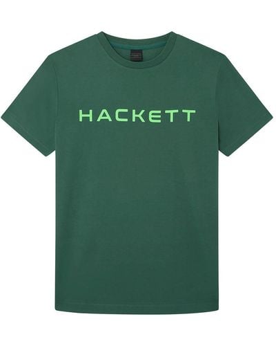 Hackett Hackett Essential Short Sleeve T-shirt 2xl - Green