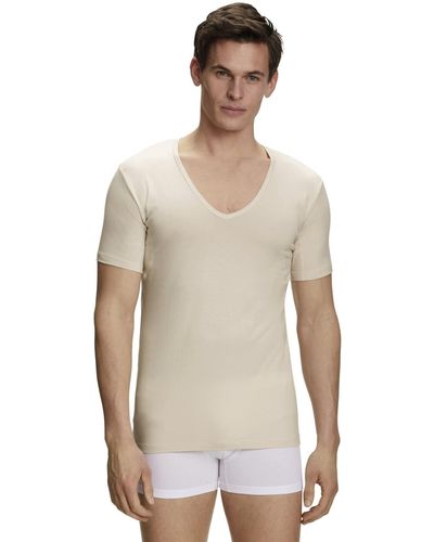 FALKE Daily Climate Control V-Neck Outlast M UW Intimo - Bianco