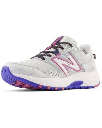 New Balance 410 V8 Trail Running Shoe - White