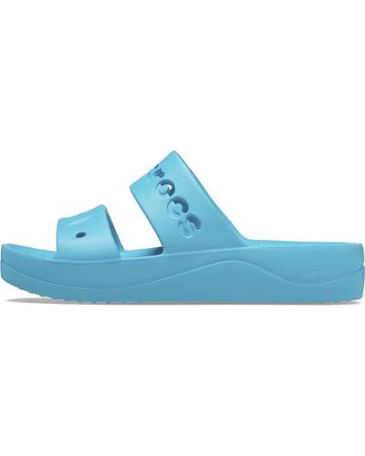 Crocs™ Baya Platform Amazon Sandal Clog - Zwart