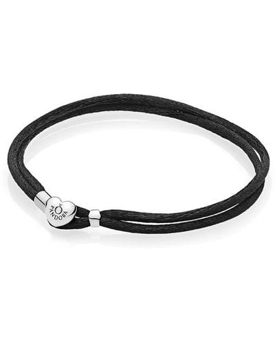 PANDORA Bracelet perles 590749CBK-S1 Argent - Noir