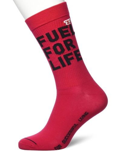 DIESEL Skm-ray Sock - Red