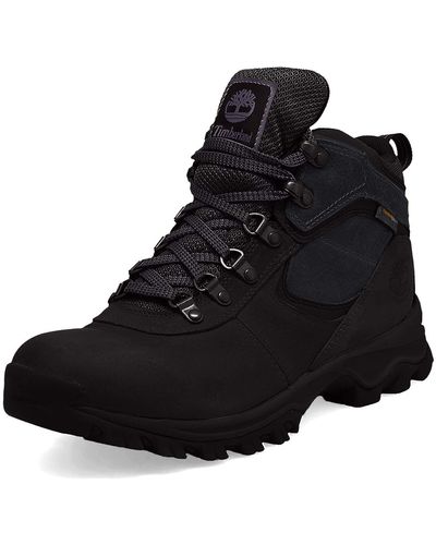 Timberland Anti-fatigue Hiking Waterproof Leather Mt. Maddsen Sneaker - Black
