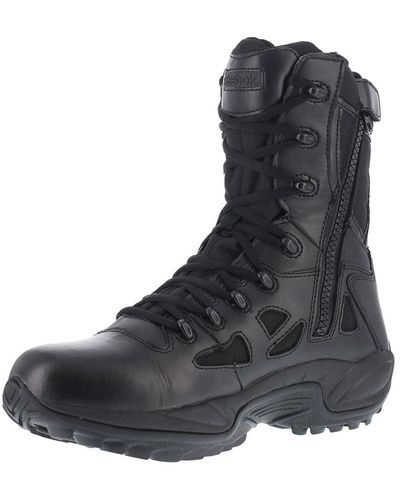 Reebok Work Duty Rapid Response RB RB8877 8" Tactical Boot - Nero