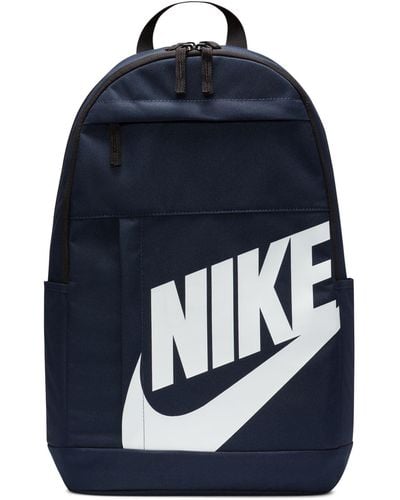 Nike DD0559-452 Elemental Sports backpack Adult OBSIDIAN/BLACK/WHITE Tamaño 1SIZE - Azul