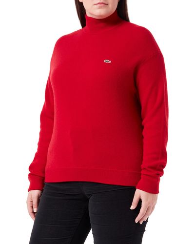 Pulls à col roulé Lacoste pour femme | Réductions en ligne jusqu'à 25 % |  Lyst