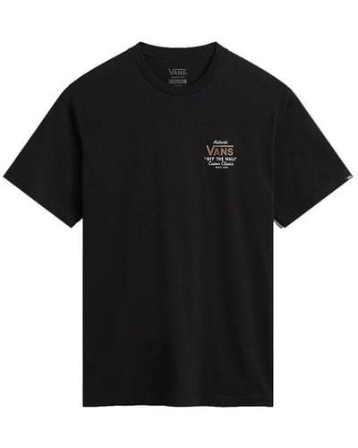 Vans ST Classic Black T-Shirt Schwarz
