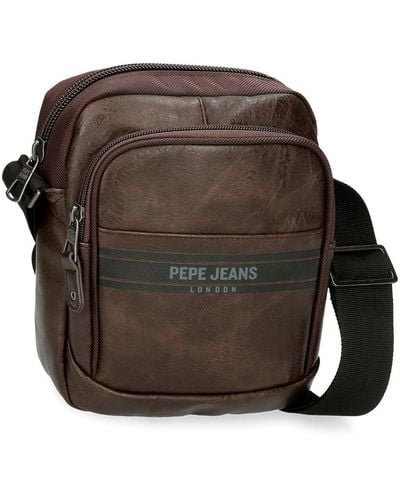 Pepe Jeans Horley Luggage- Messenger Bag - Brown